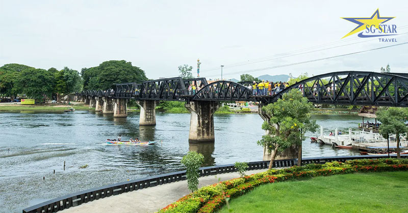Cầu Kwai với một lịch sử hào hùng của vùng Kanchanaburi