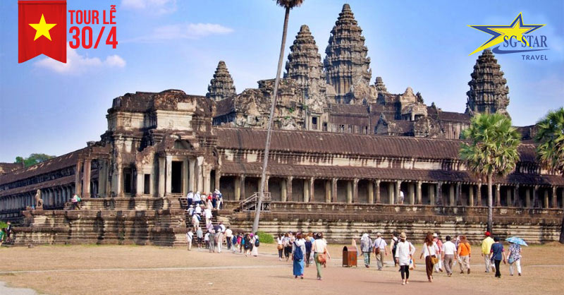 Tận mắt chiêm ngưỡng vẻ đẹp của đền Angkor Wat