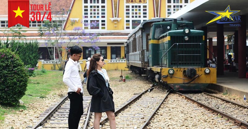 Tham quan và trải nghiệm xe lửa tại Ga Đà Lạt