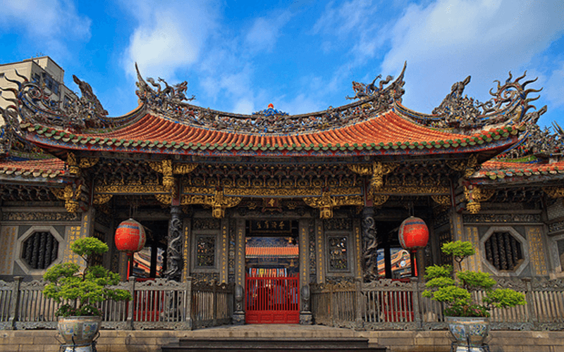 Ghé thăm đền Longshan