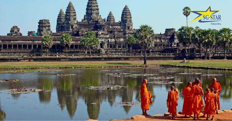 Tham quan Đền Angkor Wat – kỳ quan thế giới – Tour Campuchia