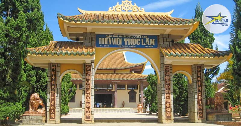 Thiền Viện Trúc Lâm Đà Lạt - Tour du lịch Đà Lạt - 3 Ngày 2 Đêm