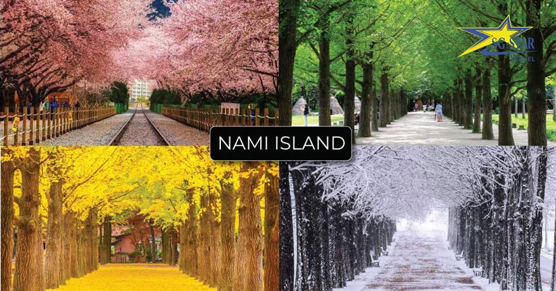 Quần đảo NaMi qua các mùa