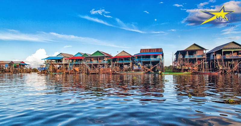 Tonlé – Hồ nước ngọt lớn nhất Đông Nam Á tại Campuchia