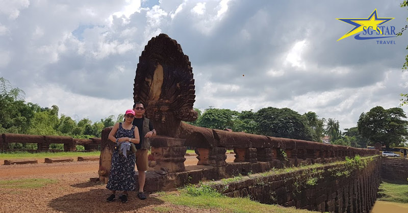 Cầu cổ Kampong Kdei – Tour du lịch Campuchia 4 ngày 3 đêm