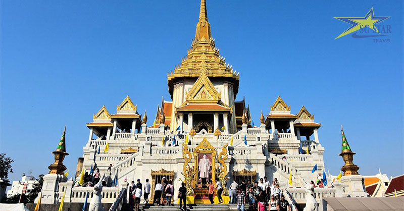 Tham quan Chùa Phật Vàng – Wat Traimit