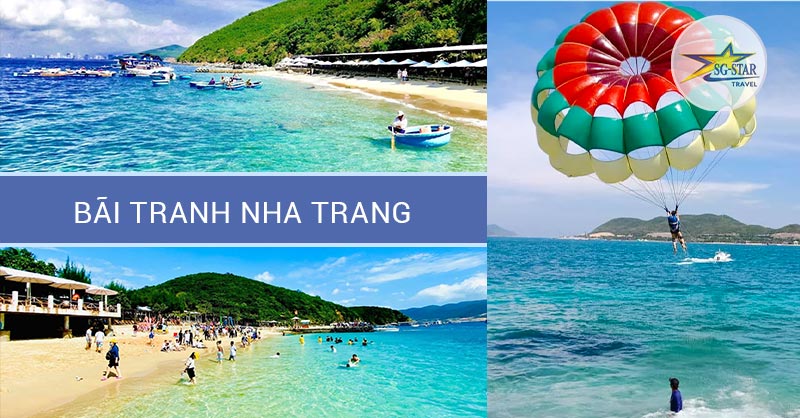 Tắm biển thoả thích tại Bãi Tranh Nha Trang