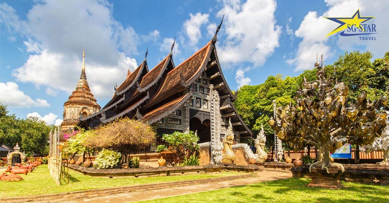 Wat Lok Moli – tour Thái Lan Chiang Mai – Chiang Rai 5 ngày 4 đê